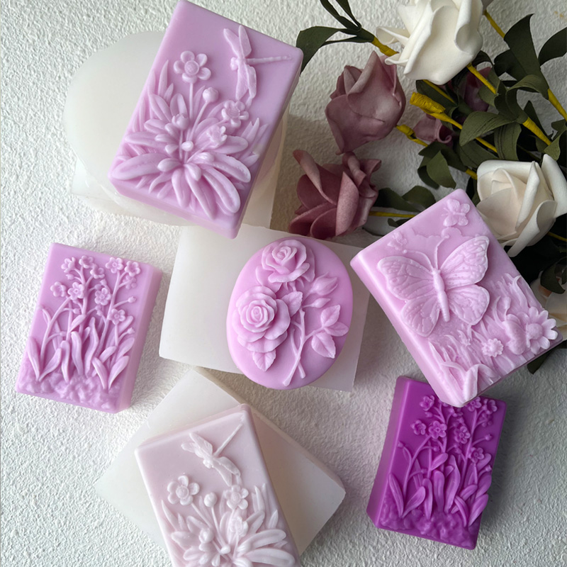 Candle Making Jelly - Dargonfly mydło silikonowe formy na świece