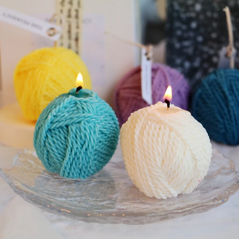 Kreatywna piłka przędzy świeca – Candle Making Yarn recenzja i cena