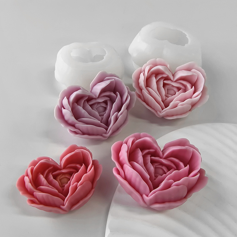 Miłość kwiat silikonowe formy  – Candle Making Jelly recenzja i cena