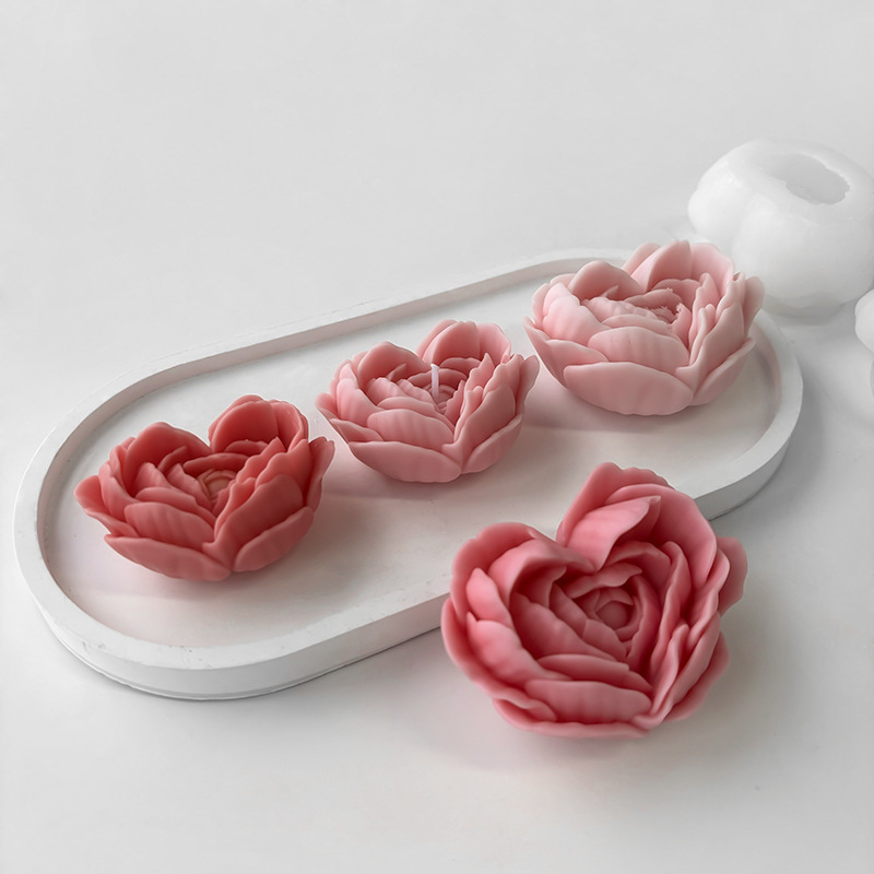 Miłość kwiat silikonowe formy  – Candle Making Jelly recenzja i cena